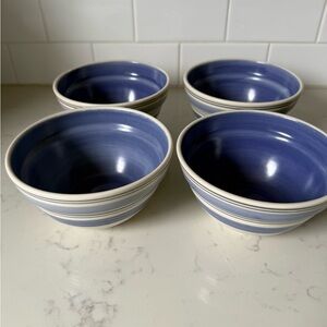 PFALTZGRAFF RIO Set of 4 Cereal Soup Bowls EUC EXCELLENT USED CONDITION
